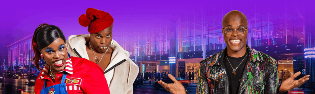 Jandino in het theater