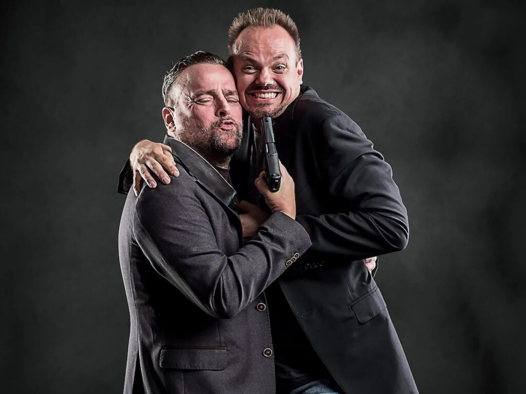 Arie & Silvester in het theater