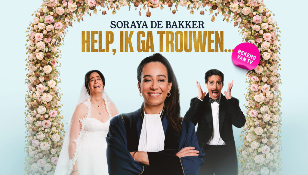 Soraya de Bakker speelt Help, ik ga trouwen in het theater