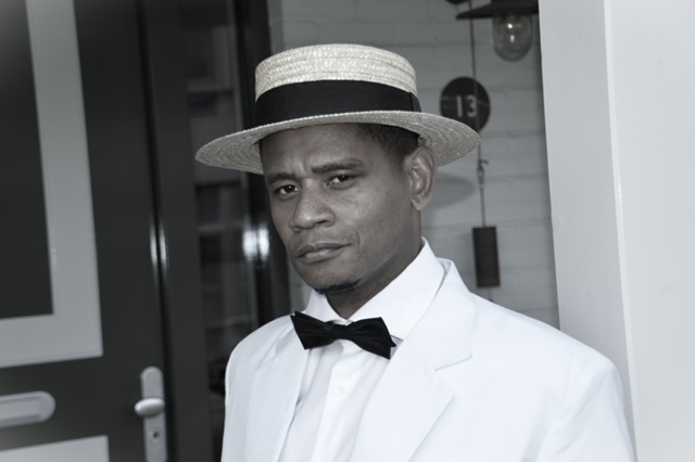 Sergio IJssel in het theater.