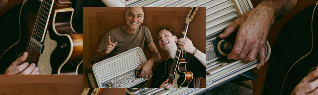 Leo en Marius Blokhuis in het theater