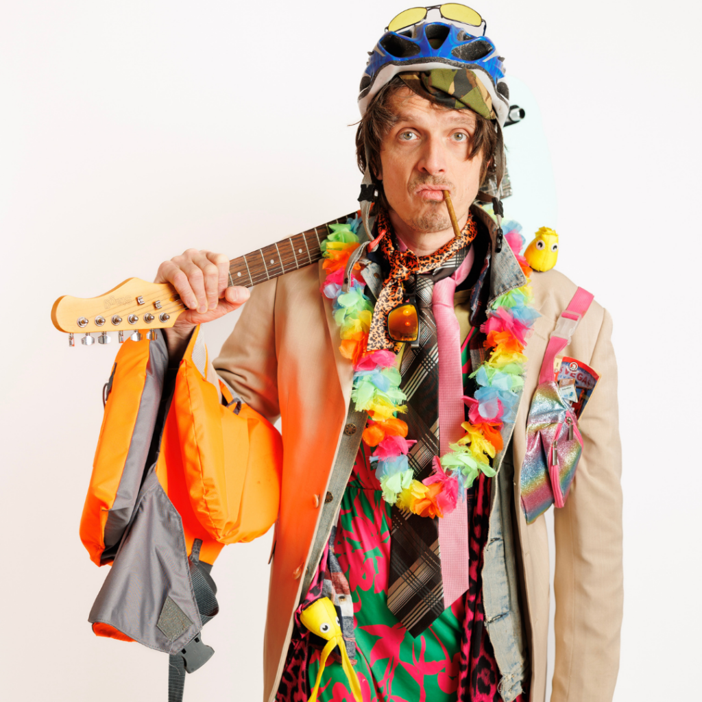Laurens De Groot in het theater.