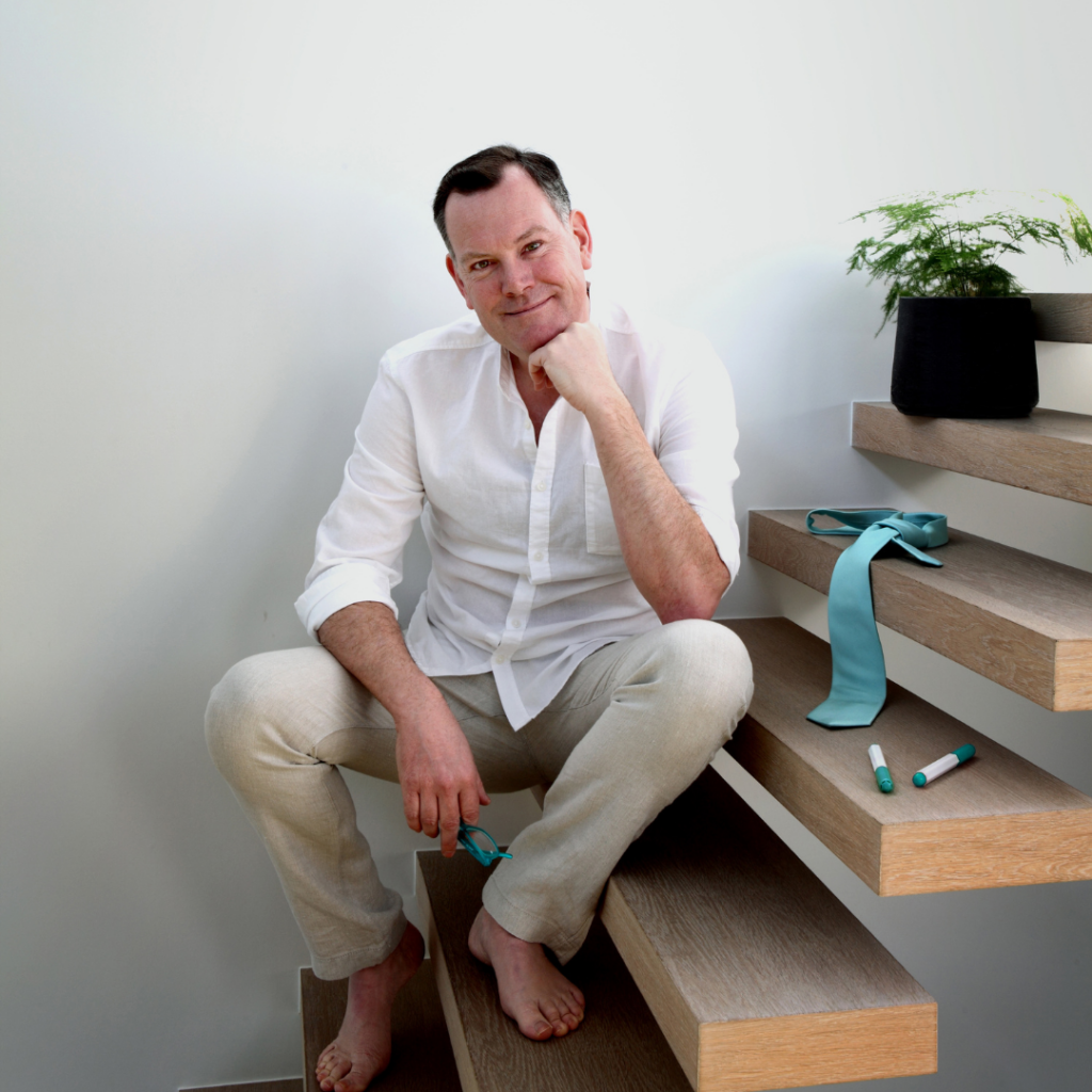 Arnout van den Bossche in het theater.