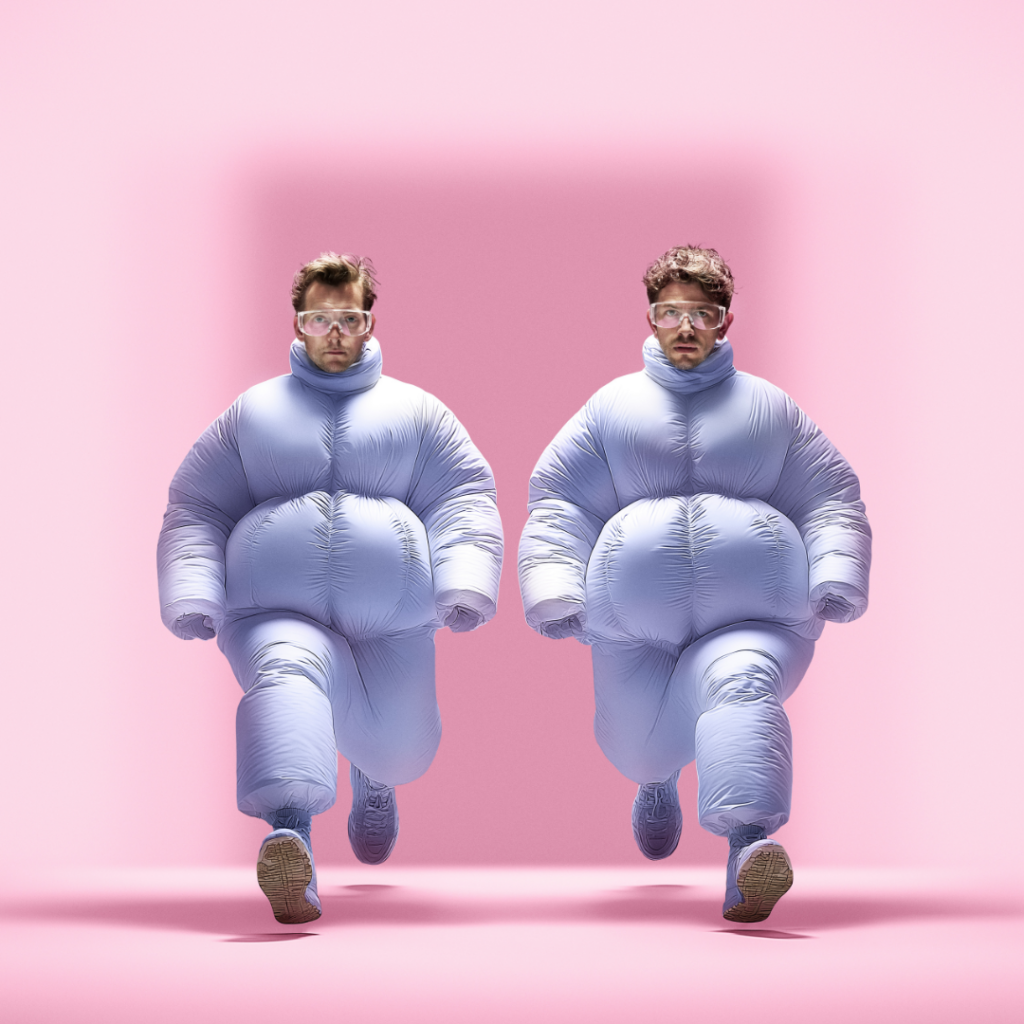 Joosen en de Jager in het theater.